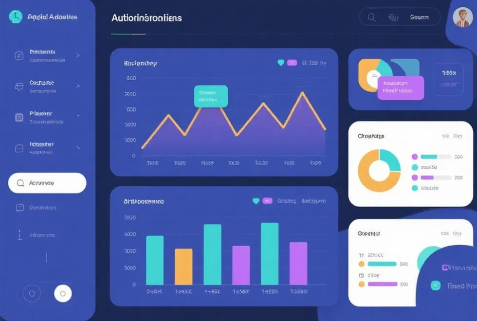 移动端与网页版界面示意图
